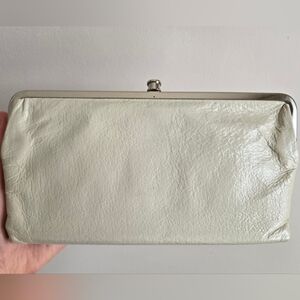 White Hobo Lauren Clutch Wallet